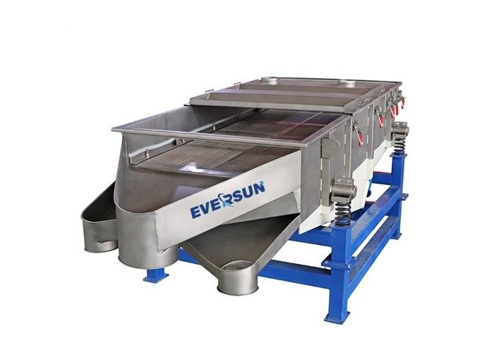 1 - 5 Layers Linear Vibrating Sieve Screen With Double Vibration Motor For Screening