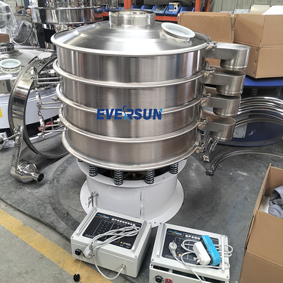 Ultrasonic Rotary Vibrating Screen Graphite Vibrating Screen For Ternary Material