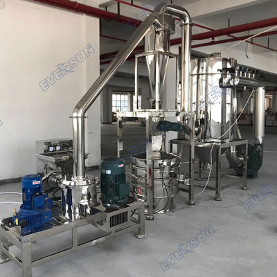 Customized 10 - 1500kg/H Ultrafine Pulverizer Grinder Machine For Pigment Mineral