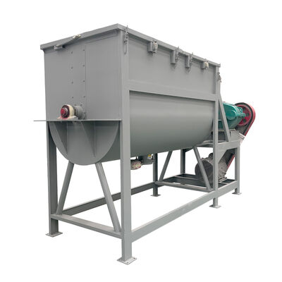 Stainless Steel Ribbon Blender Machine with PLC Control System for Customizable Volume Industrial Mixing