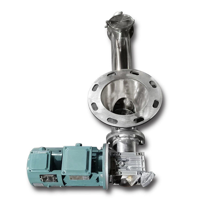 Cement Mortar Conveying Machine Stainless Steel Tube Inclined Screw Conveyor