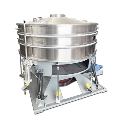 เครื่องคัดแยกแบบสั่นสะเทือน (Tumbler Screening Machine) ออกแบบมาเพื่อการบำรุงรักษาง่ายและการคัดแยกวัสดุละเอียดที่บอบบางและเหนียวในอุตสาหกรรม