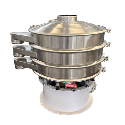 Vibratory Screening Machine Suitable for Chemical Food and Metallurgy Industries Providing Screening and Impurity Removal เครื่องกรองสั่นที่เหมาะสมสําหรับอุตสาหกรรมอาหารและโลหะที่ให้บริการการกรองและการกําจัดสิ่งอ่อนแอ