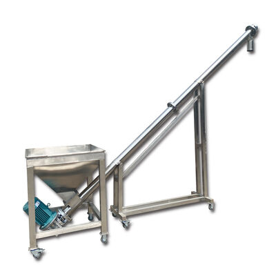 เครื่องขนส่งสกรูออเจอร์ เครื่องขนส่งต่อเนื่องที่ใช้ใบสปิรอลสําหรับการขนย้ายวัสดุที่มั่นคงและทิศทาง