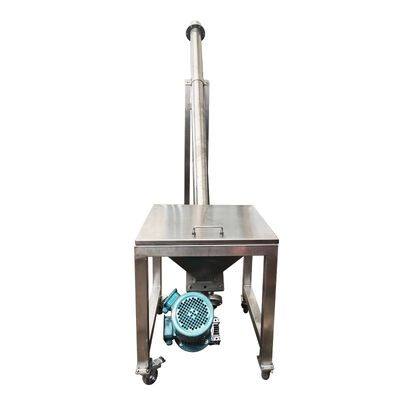 สกรูลำเลียงแบบเกลียวใบมีดขับเคลื่อนสำหรับการขนส่งและเคลื่อนย้ายอย่างต่อเนื่องของผงเม็ดและวัสดุบล็อกขนาดเล็ก