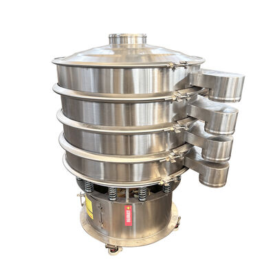 เครื่องสกรีนสั่นที่มีเส้นทางการเคลื่อนไหวสามมิติสําหรับการสกรีนวัสดุเมล็ดและผง