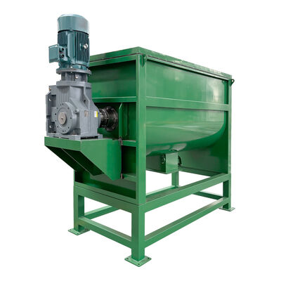 เครื่องผสมรัดรัดรัดรัดรัด (ribbon blender) ที่ให้การเคลื่อนไหวแบบหมุนย้อนทางแกนและการหมุนย้อนทางรัศมีเพื่อผสมผสานผงและพาสต์อย่างครบถ้วน